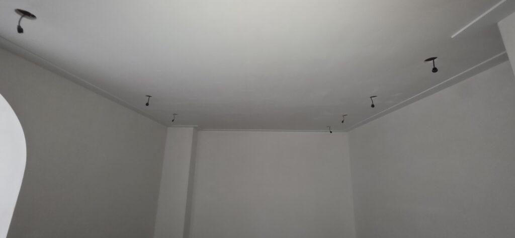 Verlaagd plafond spotjes